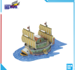 Mô hình lắp ráp - BANDA - GRAND SHIP COLLECTION BARATIE 574251