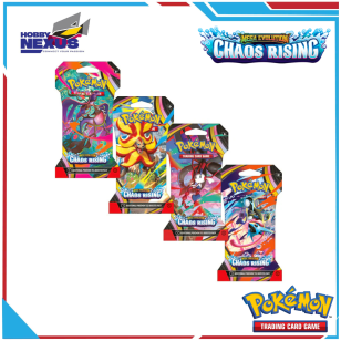 Thẻ hình sưu tập Pokemon Trading Card Game - Chaos Rising Phiên bản bìa giấy