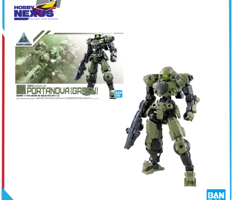 Mô hình lắp ráp Gunpla - BANDAI - 30MM 1/144 bEXM-15 PORTADECA [GREEN]  577955