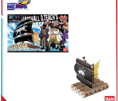 Mô hình lắp ráp Gunpla - BANDAI - GRAND SHIP COLLECTION MARSHALL D. TEACH'S SHIP 581730
