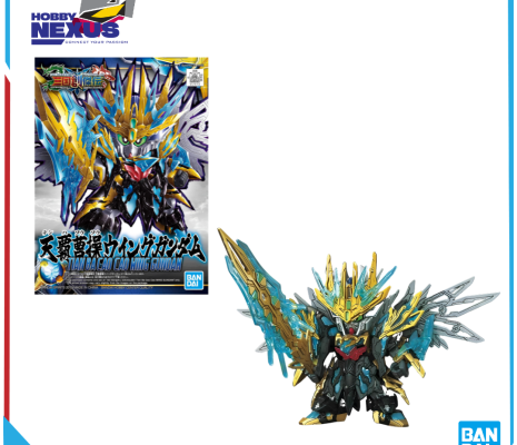 Mô hình lắp ráp Gunpla - BANDAI - SD Sangoku Soketsuden Tian Ba Cao Cao Wing Gundam 583086