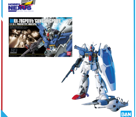 Mô hình lắp ráp Gunpla - BANDAI - 1/144 HGUC RX-78 GP01Fb 603920