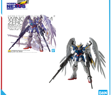 Mô hình lắp ráp Gunpla - BANDAI - MG 1/100 Wing Gundam Zero EW Ver.Ka 607607