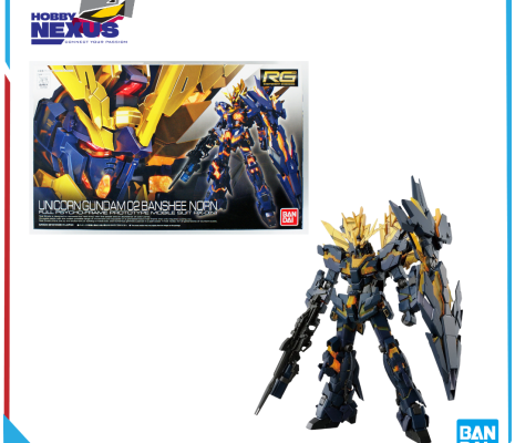 Mô hình lắp ráp Gunpla - BANDAI - RG 1/144 RX-0 [N] Unicorn Gundam 02 Banshee Norn 616210