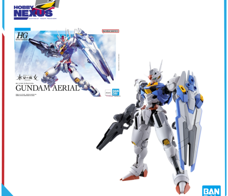 Mô hình lắp ráp - BANDAI - HG 1/144 Gundam Aerial 630308