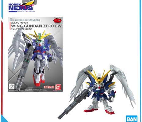 Mô hình lắp ráp Gunpla - BANDAI - SD GUNDAM EX-STANDARD WING GUNDAM ZERO EW 656186
