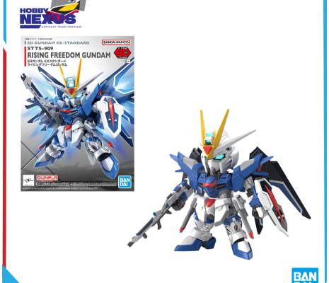 Mô hình lắp ráp Gunpla - BANDAI - SD GUNDAM EX-STANDARD RISING FREEDOM GUNDAM 662866