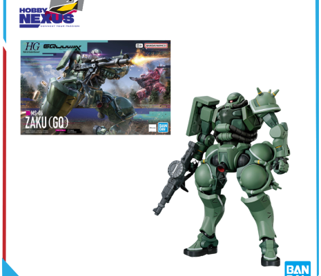 Mô hình lắp ráp Gunpla - BANDAI - HG 1/144 ZAKU（GQ）691736