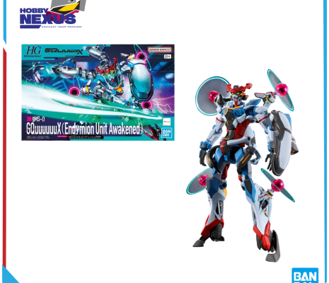 Mô hình lắp ráp Gunpla - BANDAI - HG 1/144 GQuuuuuuX (Endymion Unit Awakened) 720009
