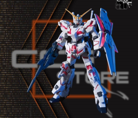 Mô hình lắp ráp Gunpla - BANDAI - HGUC 1/144 Unicorn Gundam Destroy Mode Titanium Finish ver.